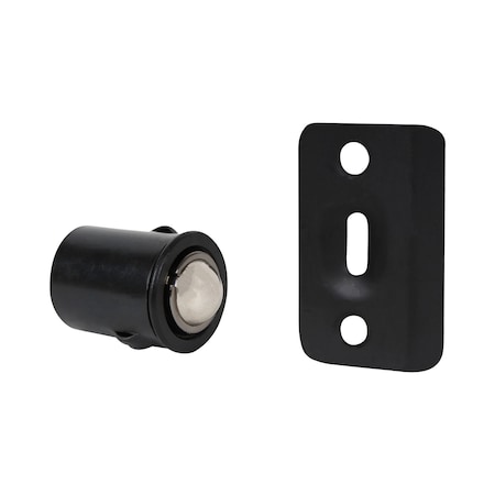 Pamex Adjustable Ball Catch Drive-In Style Matte Black Finish DD0530BL